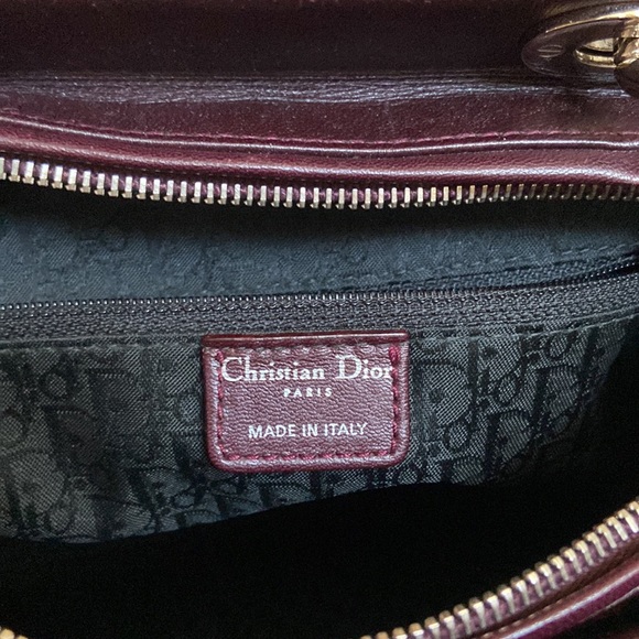 authentic christian dior large lady dior cannage bag - Picture 6 of 16